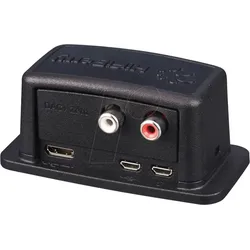 HB CASE DAC+ZERO - Gehäuse für Raspberry Pi Zero & HiFiBerry DAC+ Zero, bk