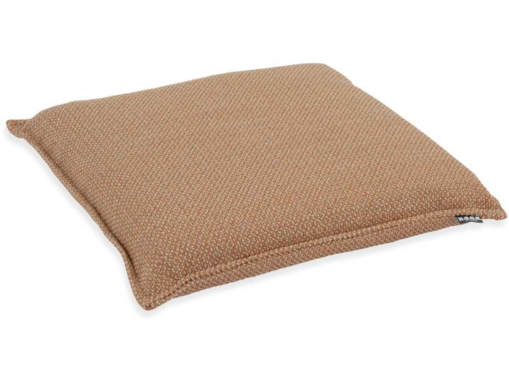 Sitzauflage H.O.C.K. Linova , orange, B:40cm H:6cm, Obermaterial: 100% Polypropylen, Polsterauflagen, Sitzauflage, Outdoor Sitzkissen, 40x40x6cm, Stuhlkissen, salbei mint, gemustert