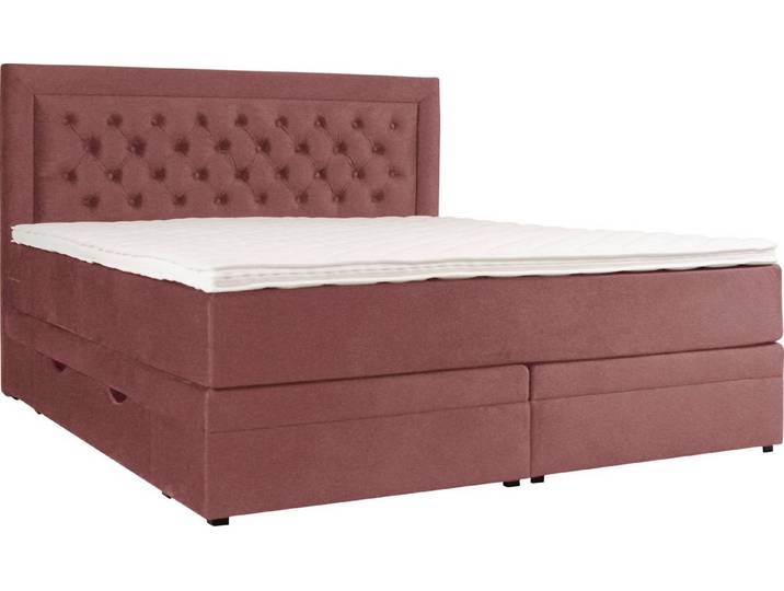 Home affaire Boxspringbett Julien, mit Taschenfederkernmatratze