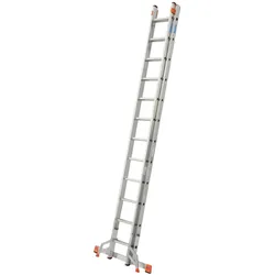 Krause MONTO Sprossen-SchiebeLeiter - Fabilo zweitlg. 2x12 Spr.