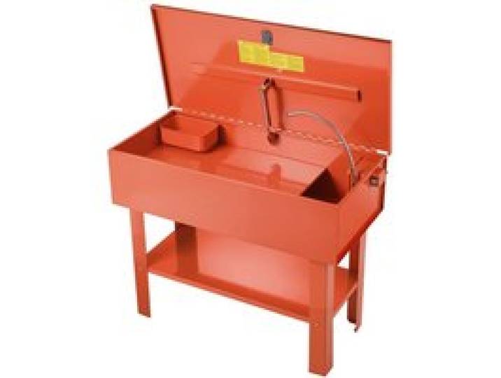 VEVOR Teilewaschgerät Teilewaschanlage 135 L, 65 L Lösungsmittelkapazität, Teilewaschbecken mit Elektrischer Pumpe für Radlager Zahnräder Vergaser 3 L/min Ausstoßmenge Teilewäscher