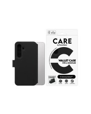 PanzerGlass CARE by Flip-Hülle für Mobiltelefon mit Ständer 100 % recyceltes Polycarbonat 35 % Polyurethan PU veganes Leder (CRRFEWLG38388)