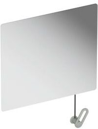 Hewi S 801 Kippspiegel 801.01B10095 600x540x6mm, mit Seilumlenkung, matt, felsgrau