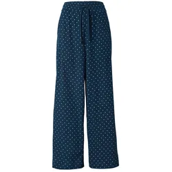 Tchibo - Schlupfhose in Crinkle-Optik - Damen - Gr. 46 - dunkelblau