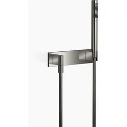 Dornbracht Schlauchbrausegarnitur mit Abdeckplatte, 27818980-19, Farbe: Dark Chrome