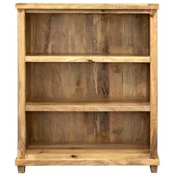 Bücherregal Devi 100x120x45 aus Mangoholz