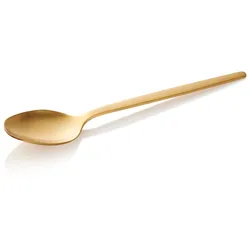 24x Menülöffel ALEX GOLD, mit gold, matte PVD Beschichtung, 21 cm, Chromnickelstahl 18/10
