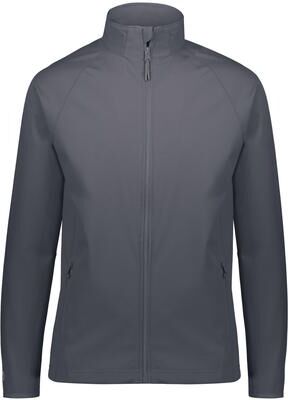 Holloway 229521 Featherlight Soft Shell Jacket in Carbon size 2XL   Polyester