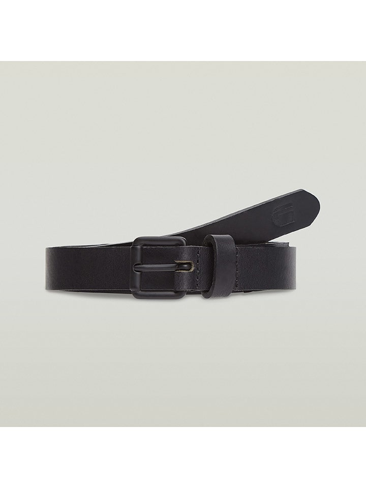 G-Star Leder-Gürtel in Schwarz - 65