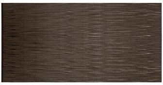Fasade FASÄDE Waves Horizontal 4-foot x 8-foot PVC Wall Panel in Smoked Pewter