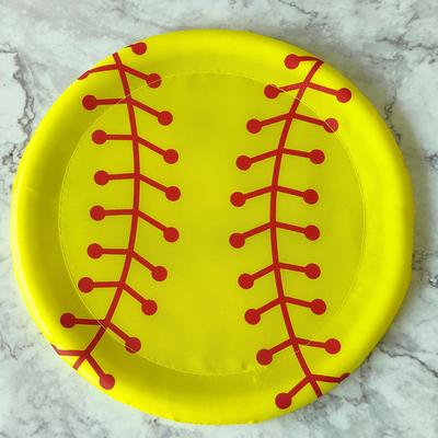 Multisell Products Hub Soft Frisbee Toy For Kids, Safe Flying Disc For Outdoor Family Games green