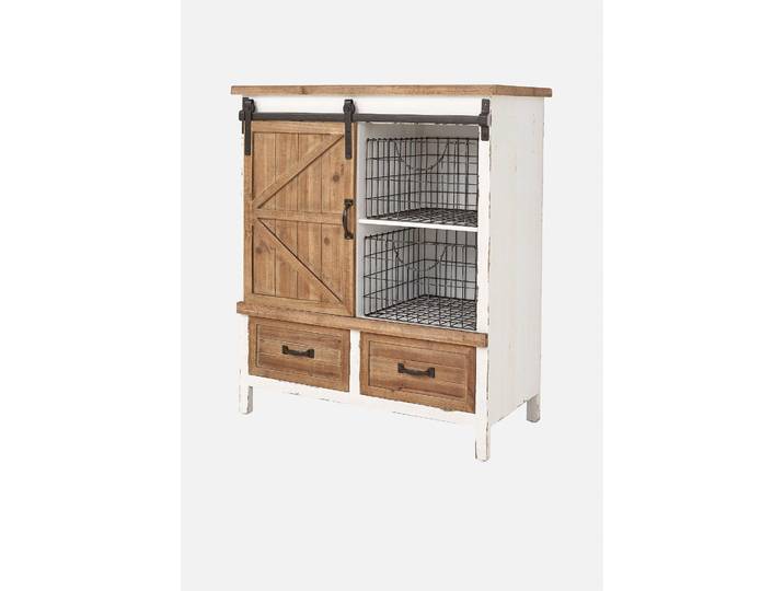 bonprix Schrank, 89x77x38 cm, Praktisch und dekorativ zugleich, beige