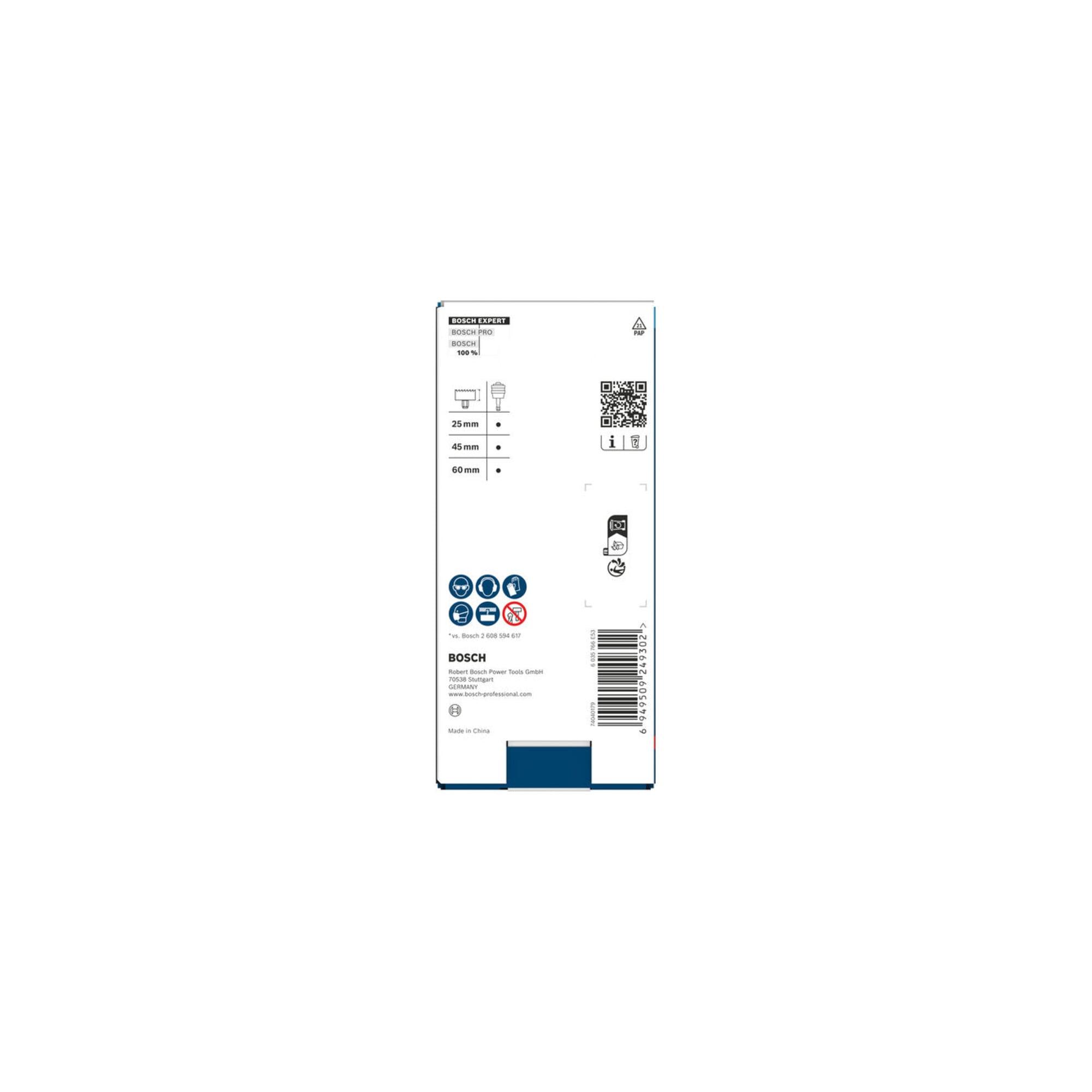 BOSCH EXPERT Power Change Plus Lochs.Adap.-Verlängerungsst., Sechskants. 11 mm, 300 mm (2608902032)