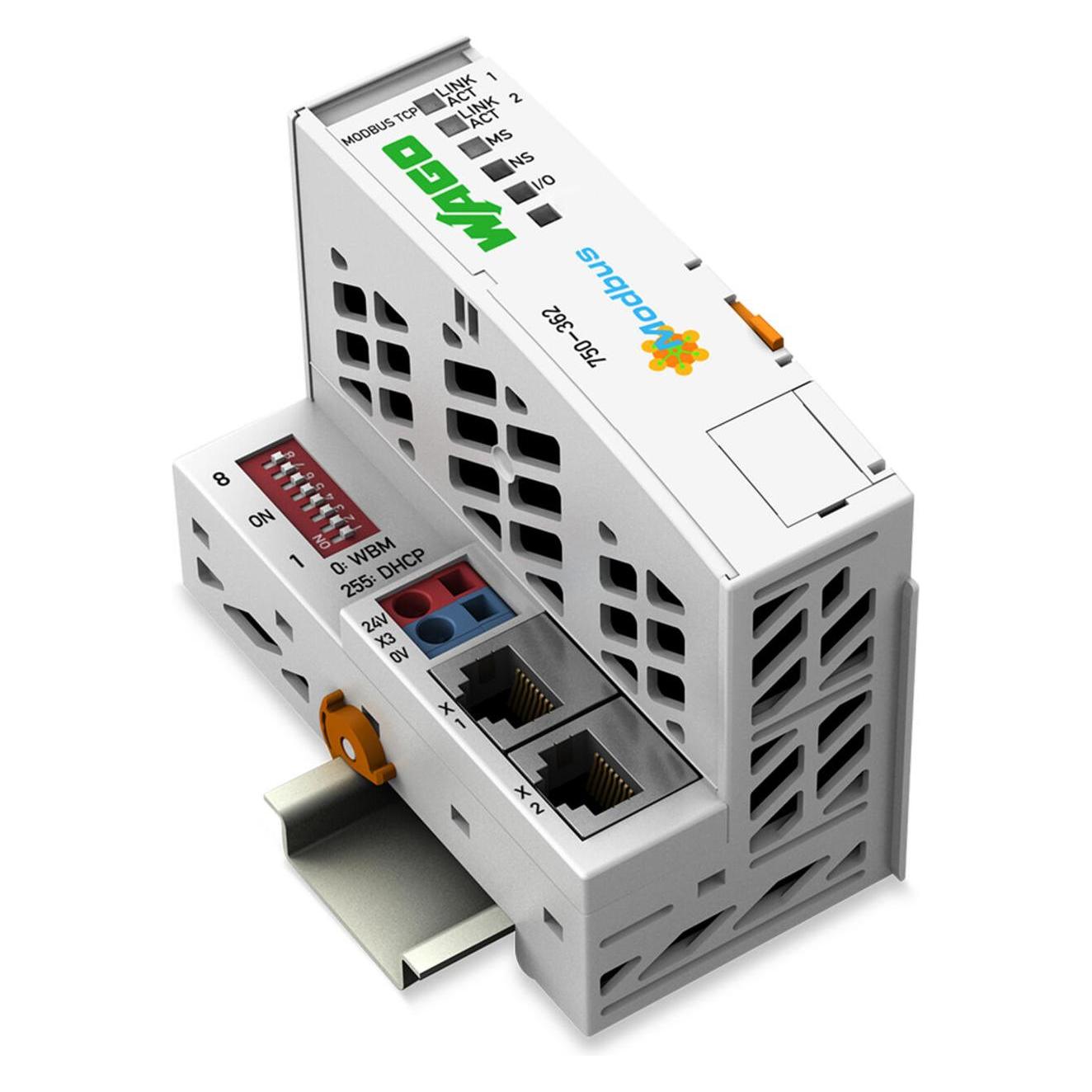 Wago 750-362 - Feldbuskoppler Modbus TCP - 4. Generation (750-362)
