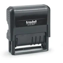 trodat Wortdrehstempel Printy DE m. Datum 4817P4