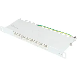 GC N0129 - Patchpanel 10", 8-Port, Cat.6a, 0,5 HE