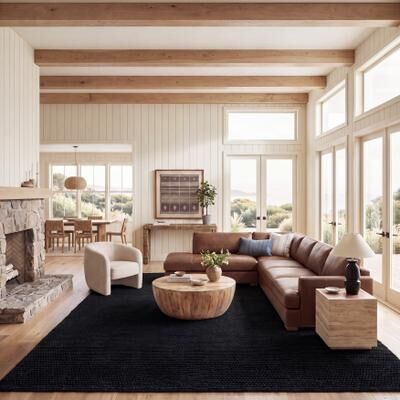 SAFAVIEH Handmade Natura Courtney Wool Rug
