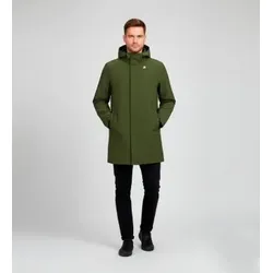 K-way für Herren. K7126UW Marlyn Bonded Jacke grün (S), Lässig, Polyester