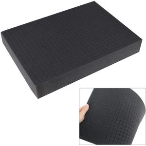 HMF Rasterschaumstoff 1451-60, mit Rahmen, vorgestanzter & perforierter Würfelschaum, 440 x 60 x 315 mm