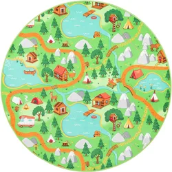 Snapstyle, Spielteppich + Spielmatte, Kinder Spiel Teppich Campingplatz