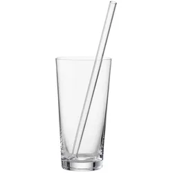 Riess Trinkhalme 23cm gerade 6 Stk., Strohhalm, Transparent
