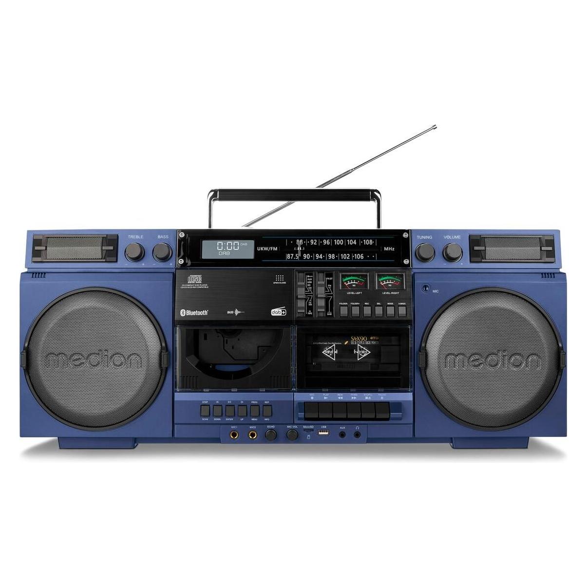 Medion LIFE P66538 Retro-Boombox (DAB+, PLL, Bluetooth) (50078738)