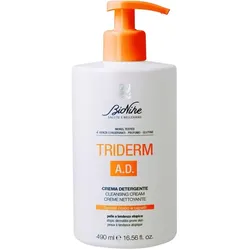 BioNike, Gesichtsreinigung, Triderm Ad-Reinigungscreme für atopische Haut 490ml (Reinigungstücher Gesicht)