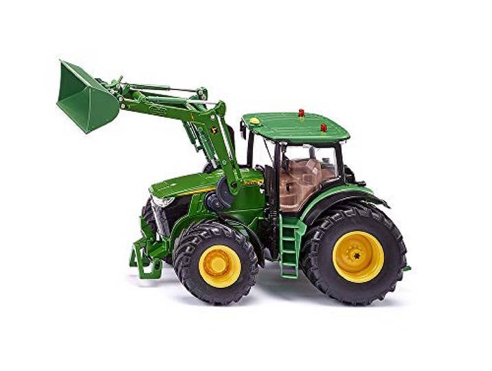 Siku 6792 John Deere 7310R Traktor mit Frontlader, Ferngesteuert, Grün