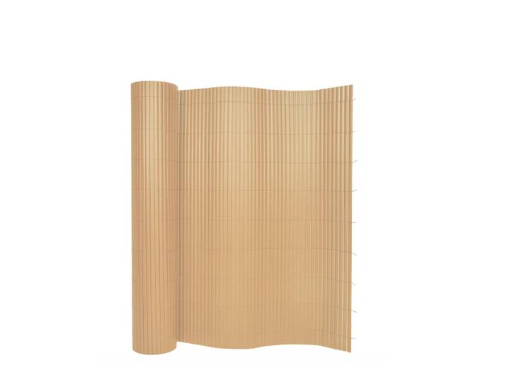 Sichtschutzmatte PVC 500 x 120 cm Bambusoptik