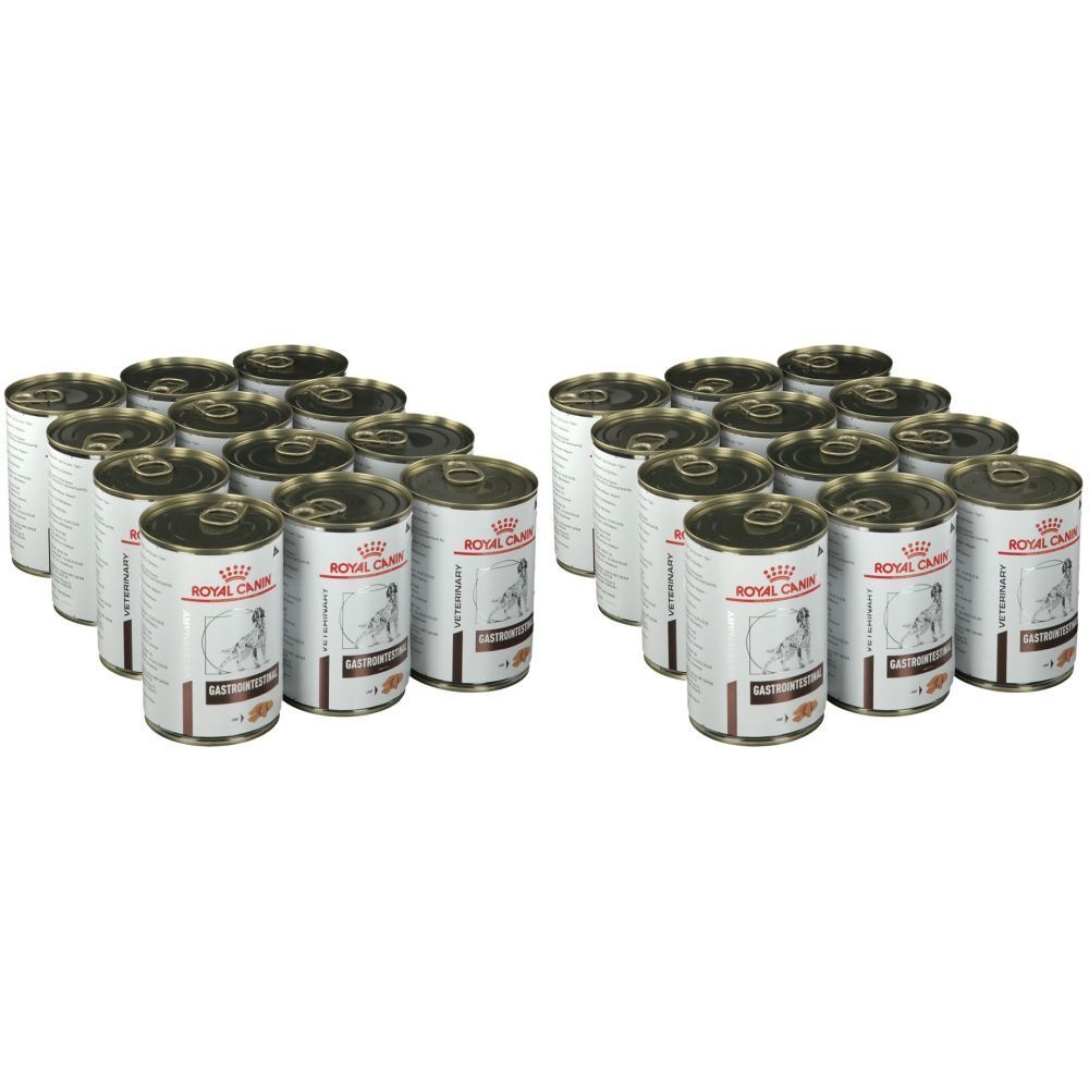 Royal Canin Veterinary Gastrointestinal Nassfutter Doppelpack 2x12x400 g Kombipackung