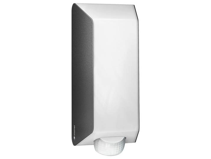 Steinel Aussenwandleuchte, Anthrazit, Kunststoff, rechteckig, 12.2x26.1x10.8 cm, Bewegungsmelder, LED-Leuchtmittel austauschbar, Dämmerungssensor, Lampen & Leuchten, Außenbeleuchtung, Außenleuchten