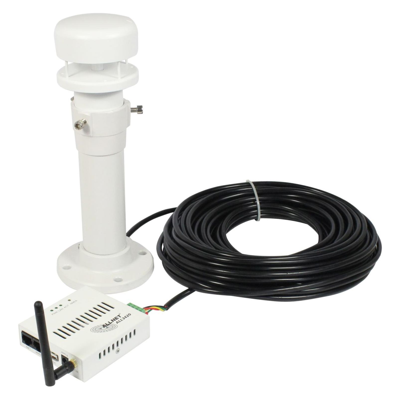 Allnet MSR Sensor Anemometer Windmesser "ALL3420" für IP Gebäude Automation (ALL3420)