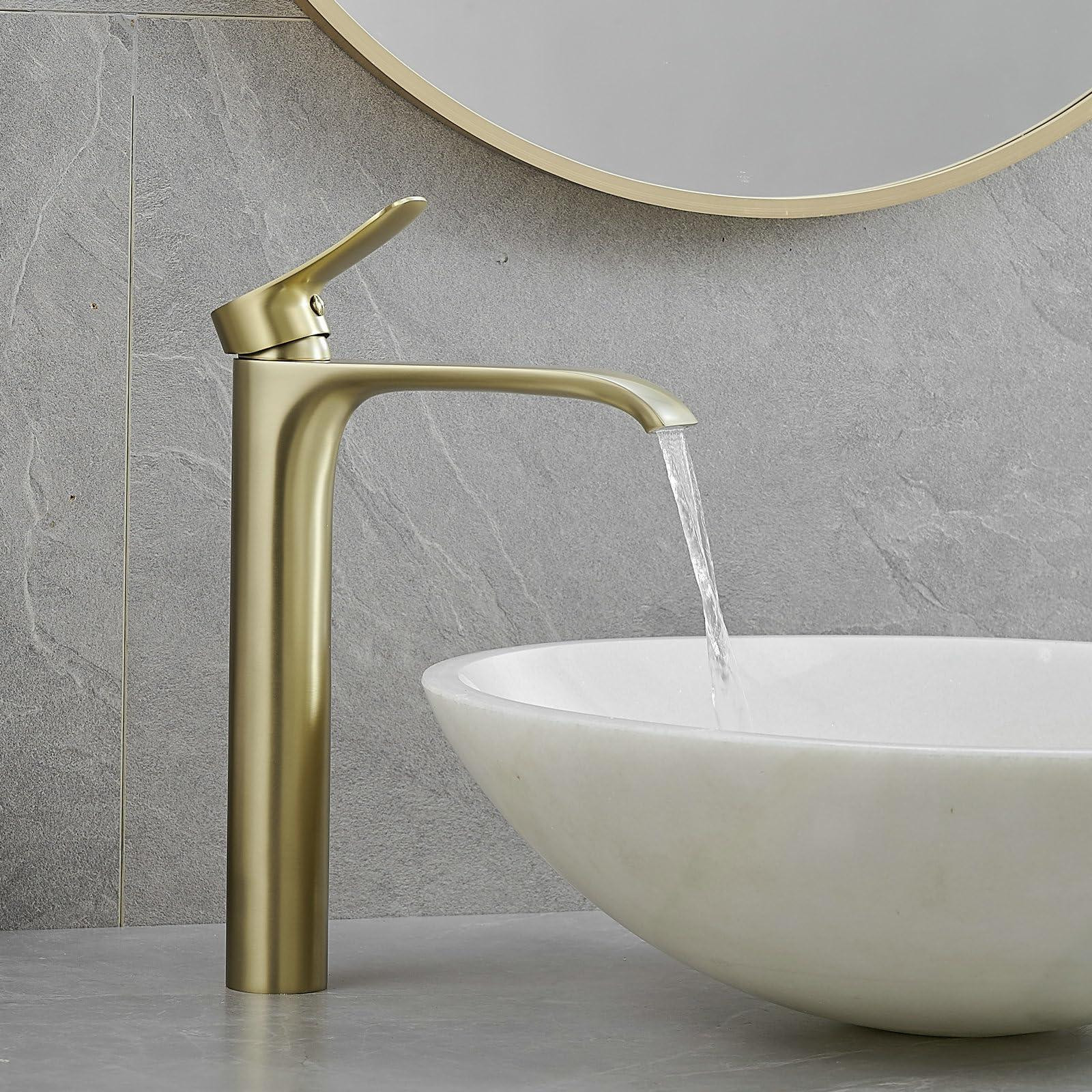 Gouden Waterfall Mengkraan voor Badkamer