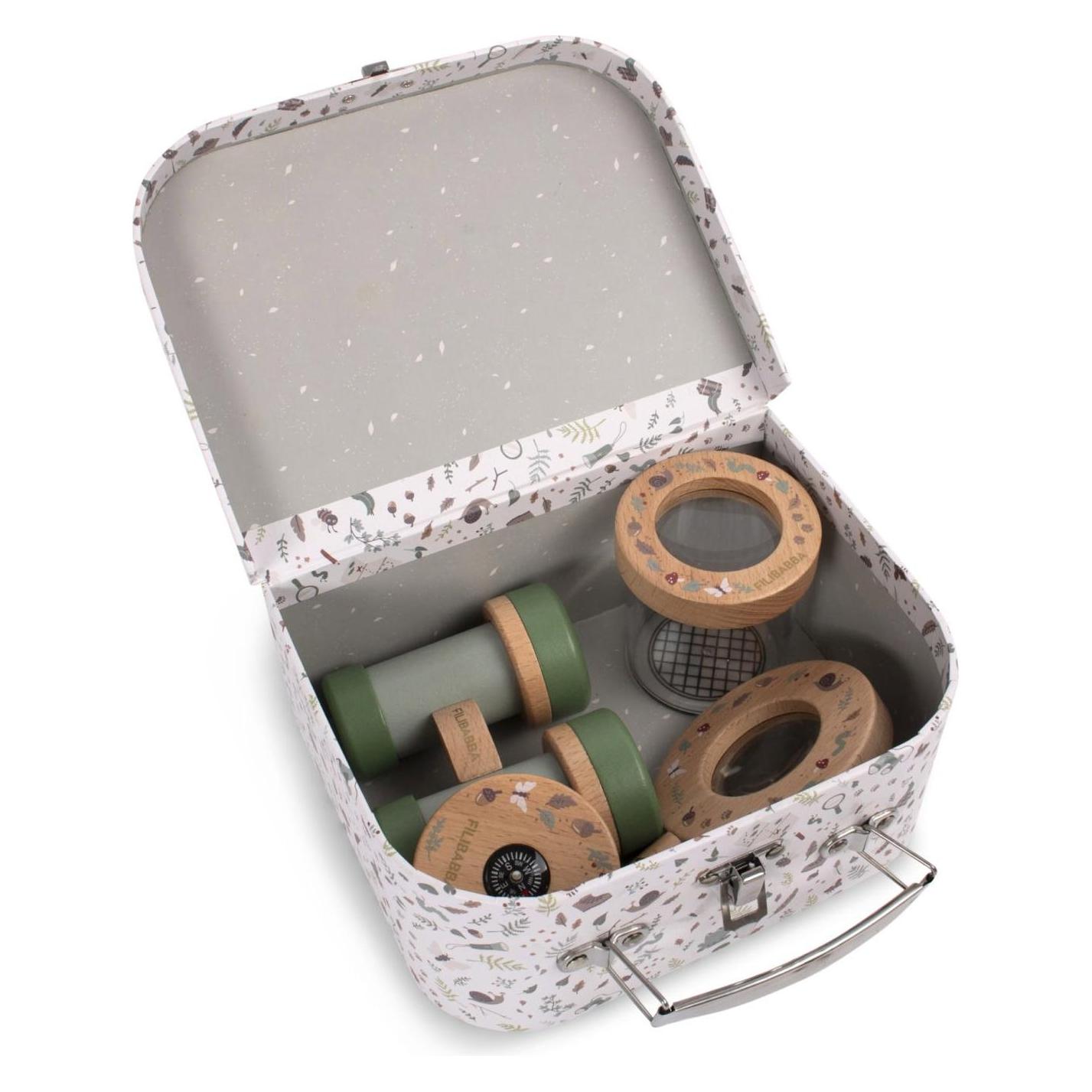 Filibabba Koffer für kleine Entdecker - Little Wonders (FI-03371)
