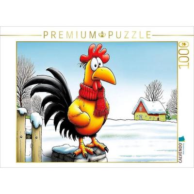 CALVENDO Puzzle Heiserer Hahn | 1000 Teile Lege-Größe 64x48cm Foto-Puzzle für glückliche Stunden, Sonstige von , Calvendo Puzzle
