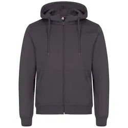 CLIQUE Miami Kapuzenjacke 956 - metal grey 4XL