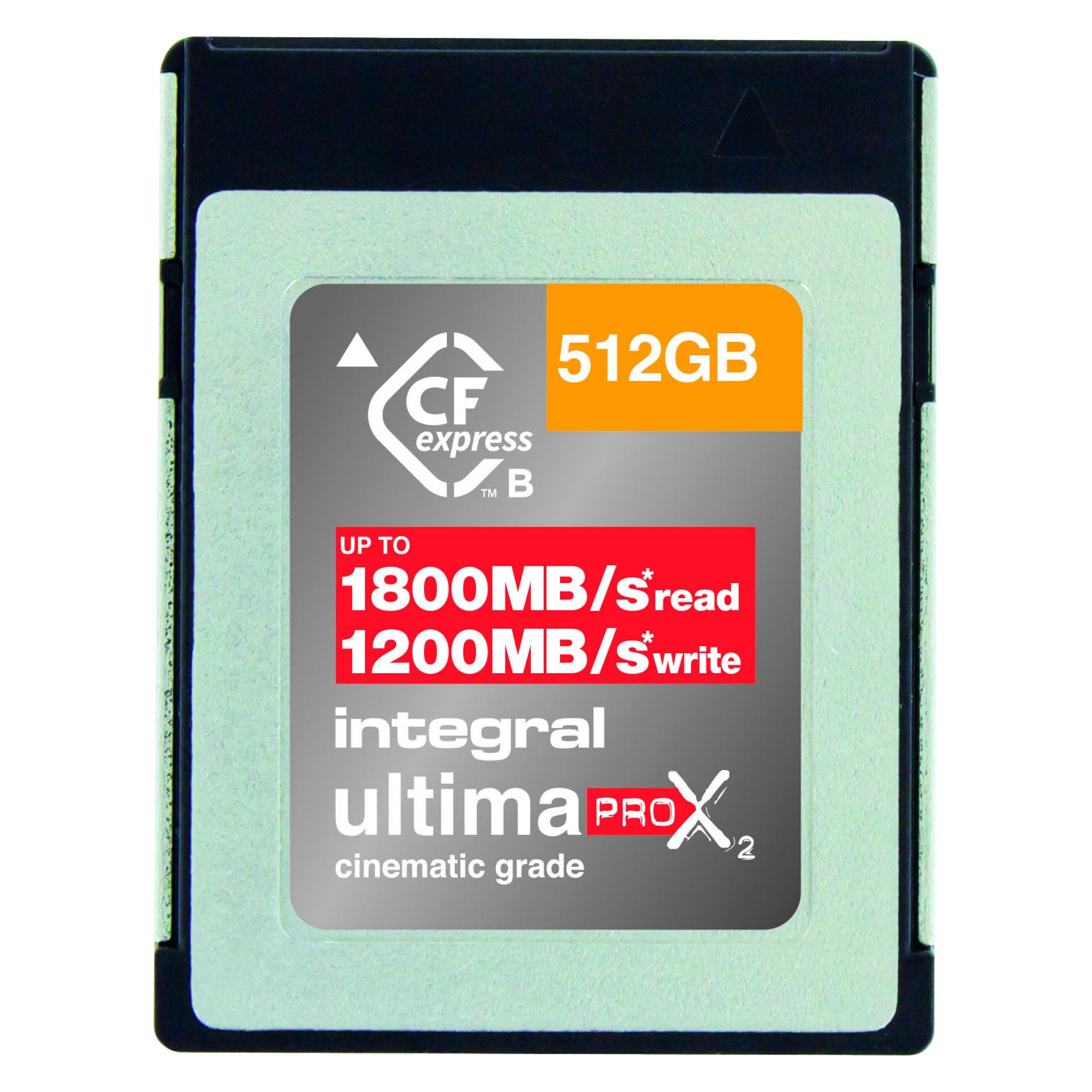 Integral INCFE512G1800/1200/S900 (512 GB, CFexpress Typ B) (INCFE512G1800/1200/S900)