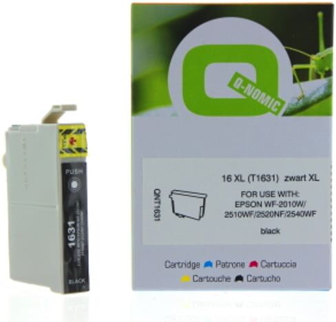 Q-Nomic 16 XL (T1631) Cartucho de tinta negro XL