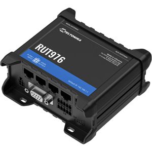Teltonika WLAN-Router RUT976 eSIM, RUT976000000, 5G RedCap, bis 223 Mbit/s 5G, Wi-Fi 4, Dual-SIM, PoE-In, GNSS,RS232/RS485