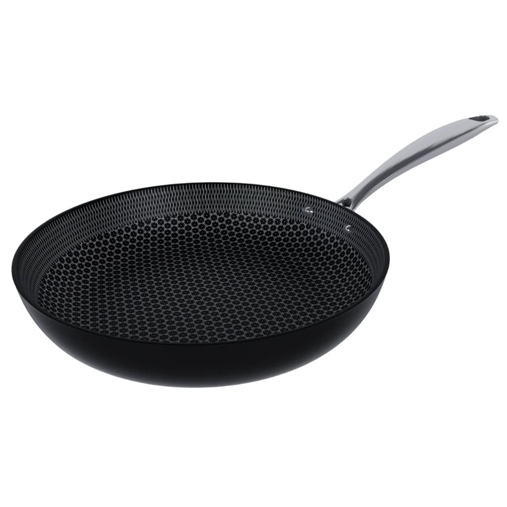 Cook & Pan Signature Honey Koekenpan 20 cm - RVS - Zwart