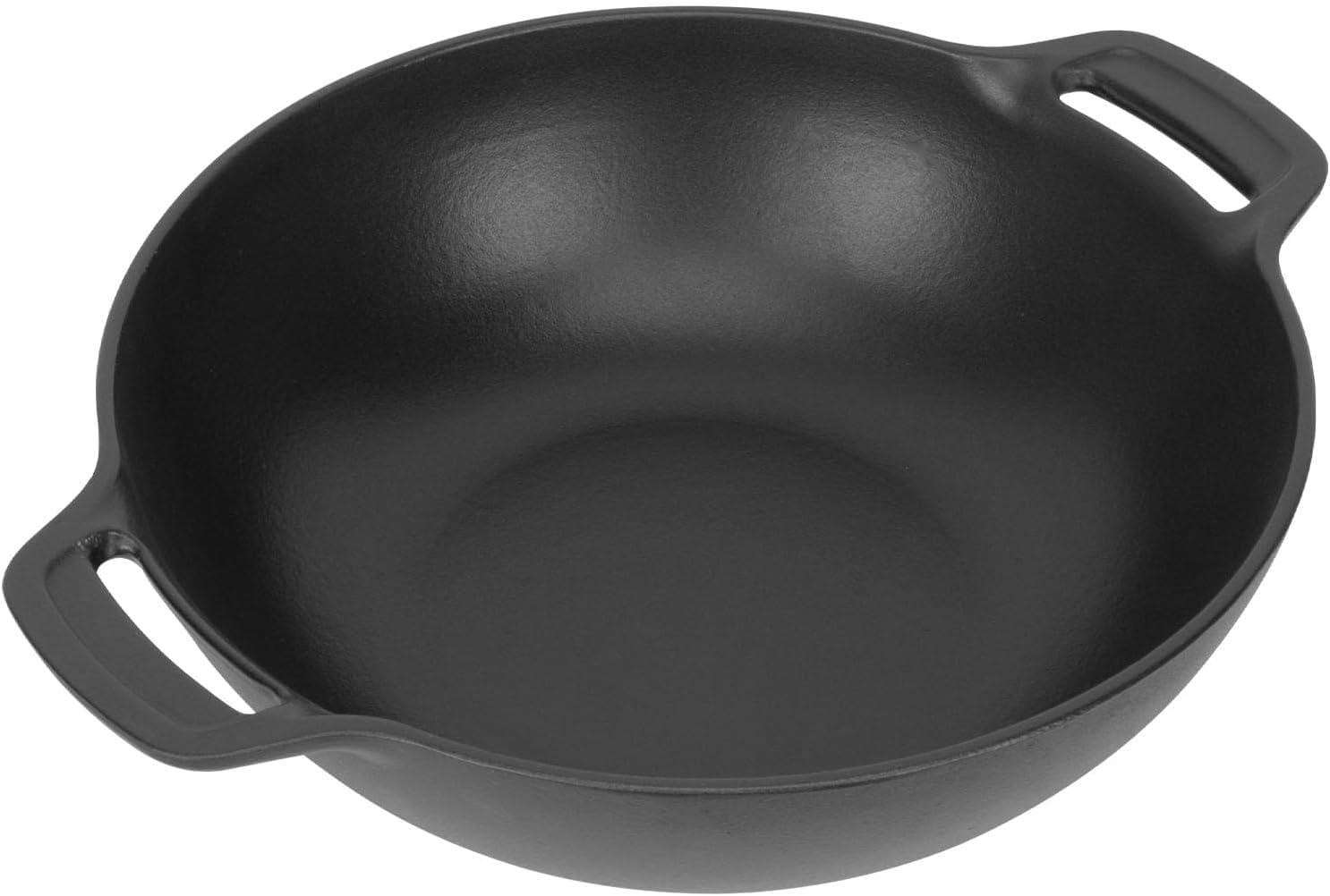 Dripio Gietijzeren wokpan voor het Weber Gourmet BBQ-systeem, 49,2 x 38,6 cm
