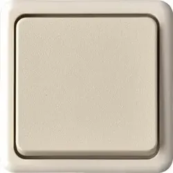 Kopp 513701007 STANDARD - Kreuzschalter, Farbe: cremeweiß