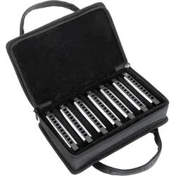Classic Cantabile AHBS-7 Alabama Blues Harmonica 7er Set