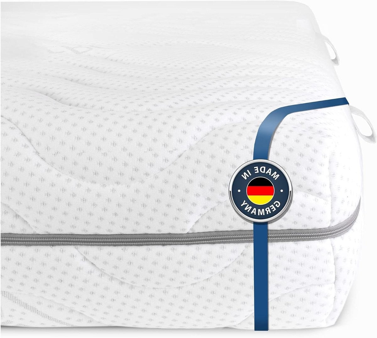 Ergonomisch Koudschuim Matras met 7 Zones Ontlasting - Wit - 140 x 200 cm