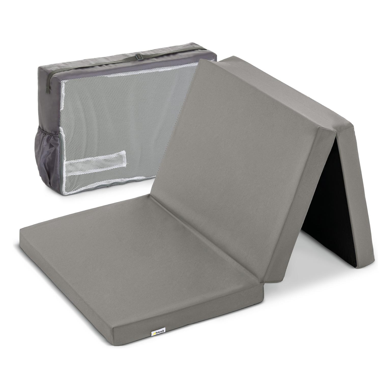Hauck Dream N Play Plus Travel Crib, dusty mint + Sleeper Mattress, 60 x 120 cm, Grey (60 x 120 cm) (59316345)