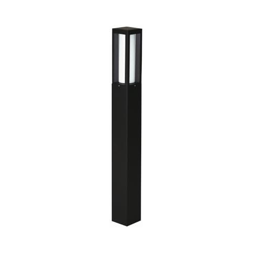 Albert Bollard Buitenlamp Zwart met LED - Hoogte: 90 cm
