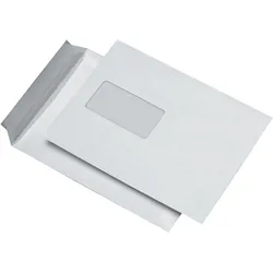 Mailmedia, Versandtasche + Luftpolstertasche, Versandtasche Offset weiss, C5, mit Fenster - für den Markt: D - L - A (35946-0) (500 Stk.)