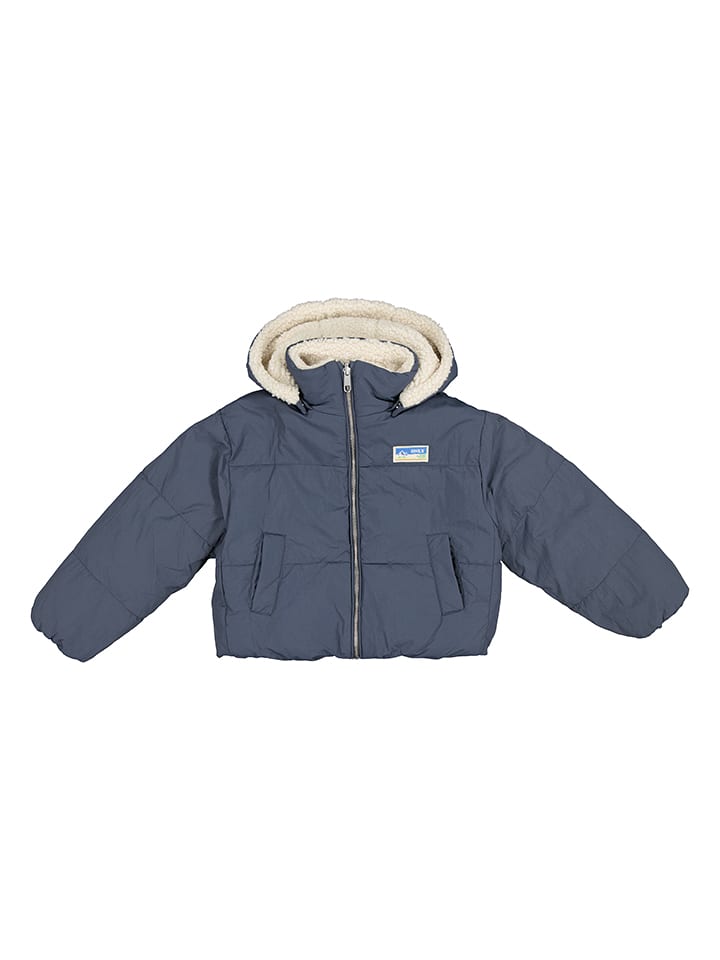 KIDS ONLY Wende-Steppjacke "Maria" in Blau/ Creme - 128