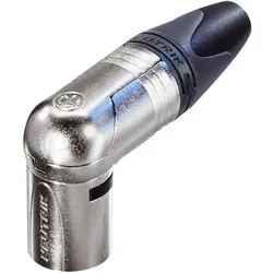 Neutrik RX Series NC6MRX, Audio Stecker, Schwarz, Silber