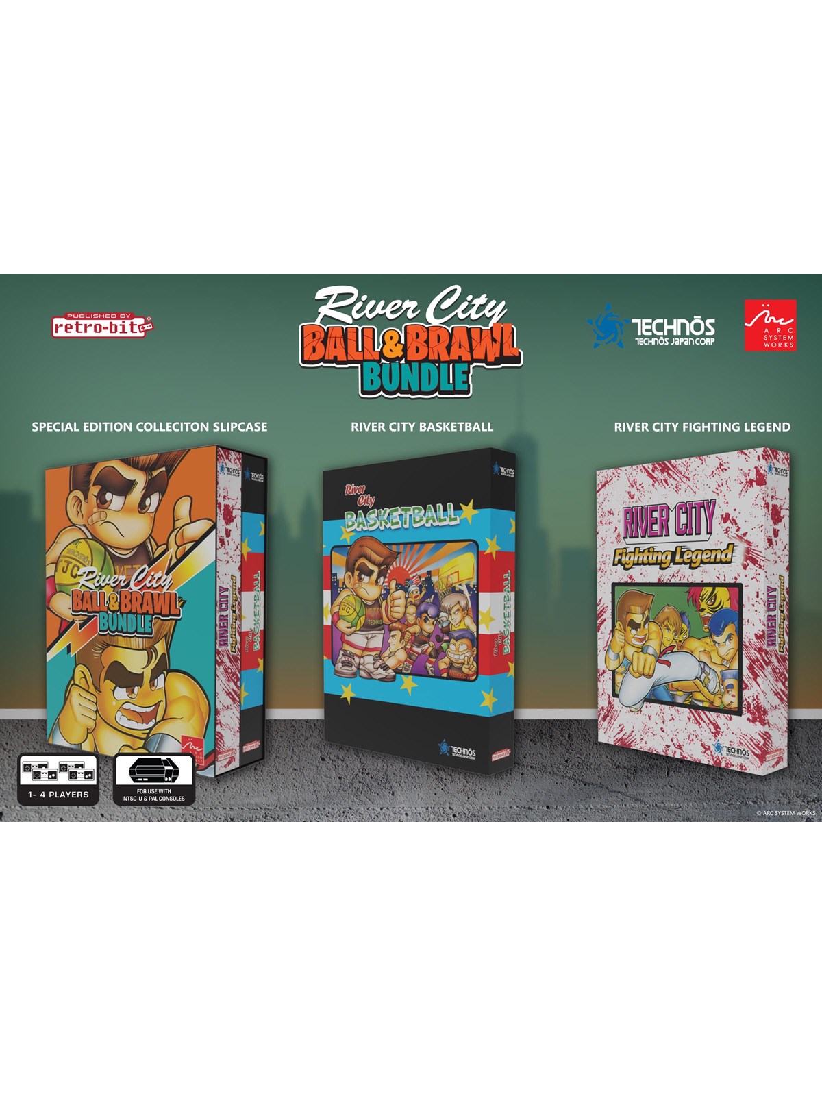 River City Ball and Brawl Bundle - Nintendo Entertainment System - Action - PEGI Unknown